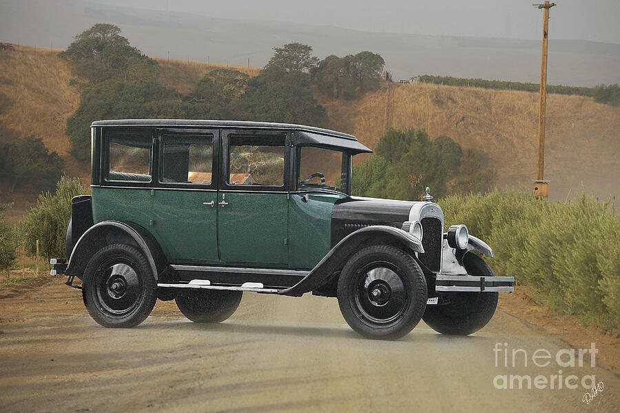 1928 Chevrolet Family Sedan Photograph by Dave Koontz - Pixels