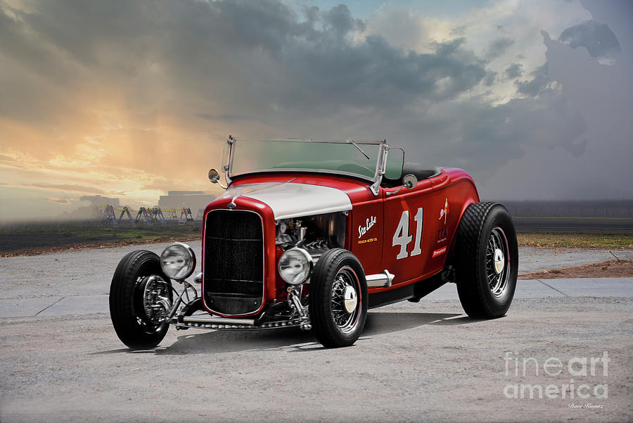 1932 Ford Dry Lakes Roadster Photograph by Dave Koontz