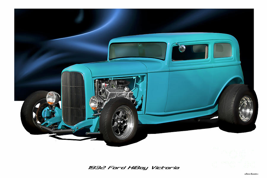 1932 Ford 'HiBoy' Victoria Photograph by Dave Koontz - Fine Art America