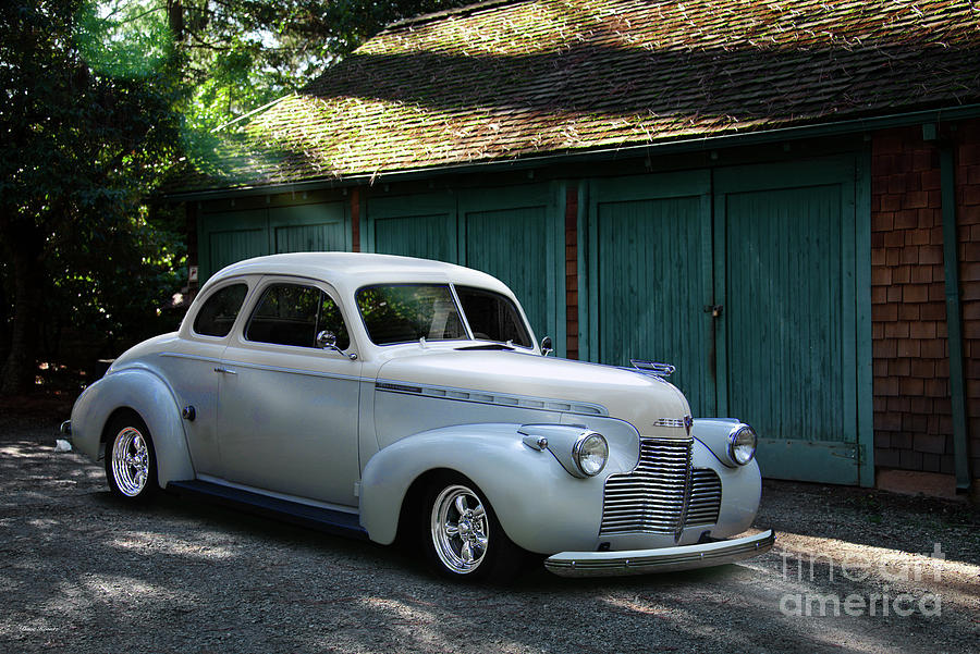 1940 Chevrolet Master Deluxe Coupe Photograph by Dave Koontz