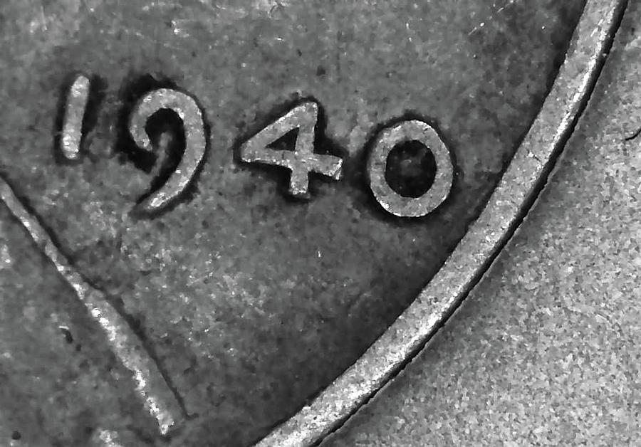1940 Penny Photograph by Eileen Backman