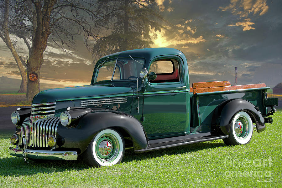 1946 Chevrolet Stepside Pickup Photograph by Dave Koontz - Fine Art America