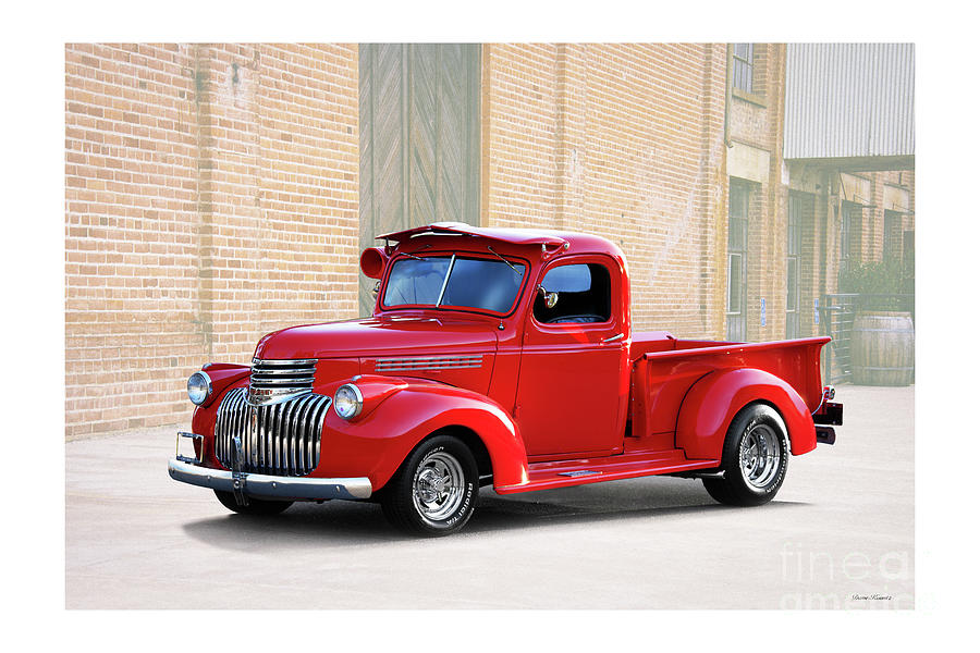 1946 Chevrolet Tricked Out Pickup Photograph by Dave Koontz