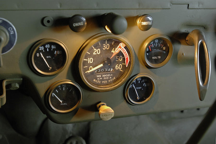 1947 Willys Jeep CJ2A Photograph by Cascadia Classic - Fine Art America