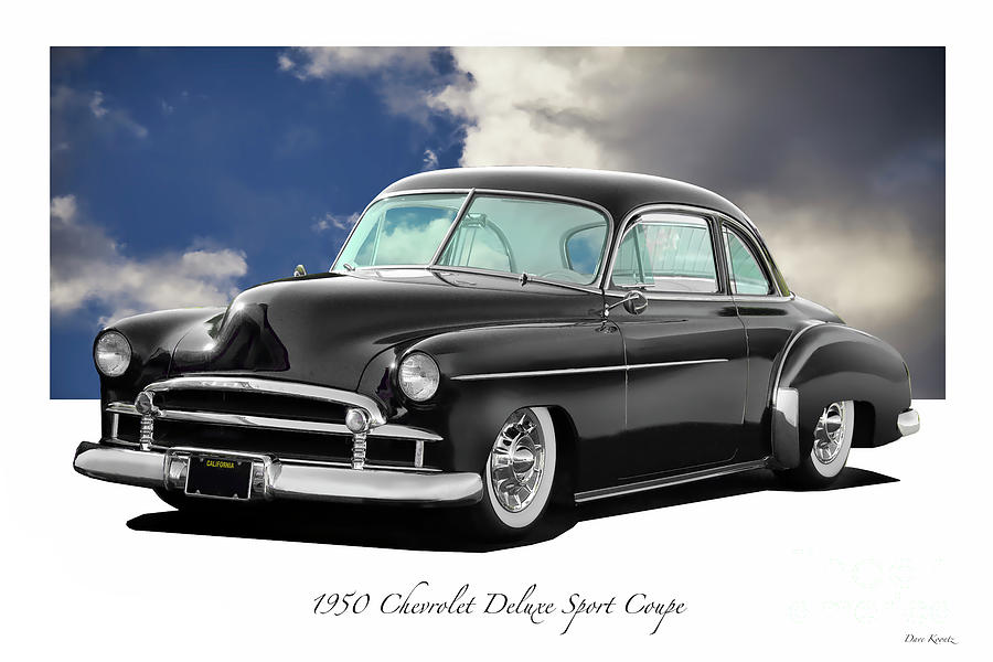 1950 Chevrolet Deluxe Sports Coupe Photograph by Dave Koontz