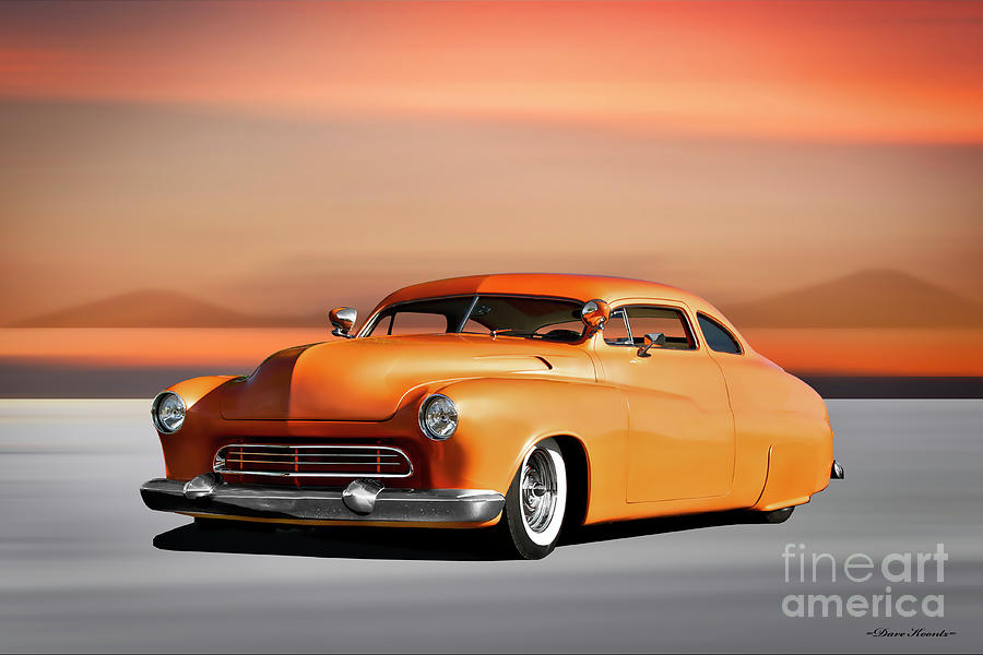 1950 Mercury Vintage Custom Photograph by Dave Koontz - Fine Art America