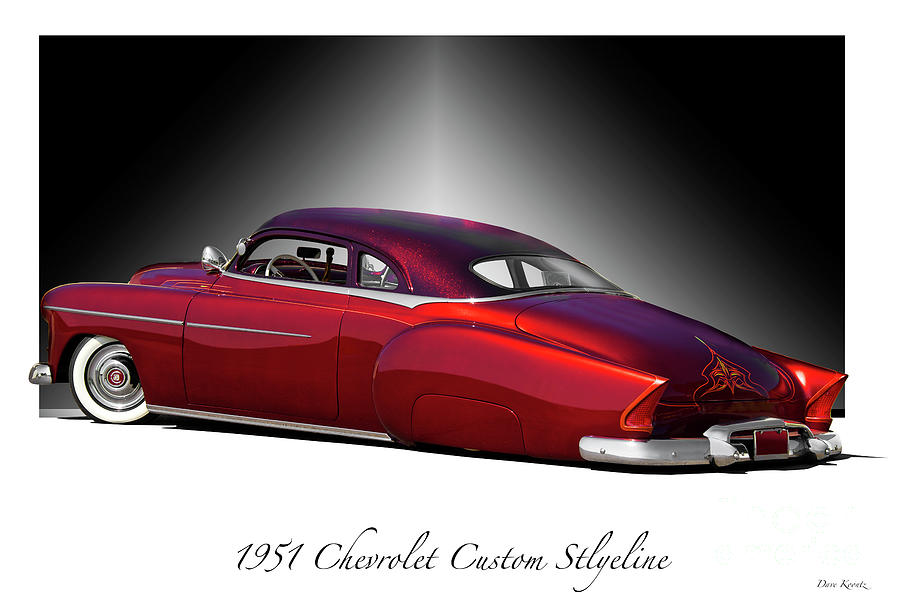 1951 Chevrolet Custom Styleline Photograph by Dave Koontz