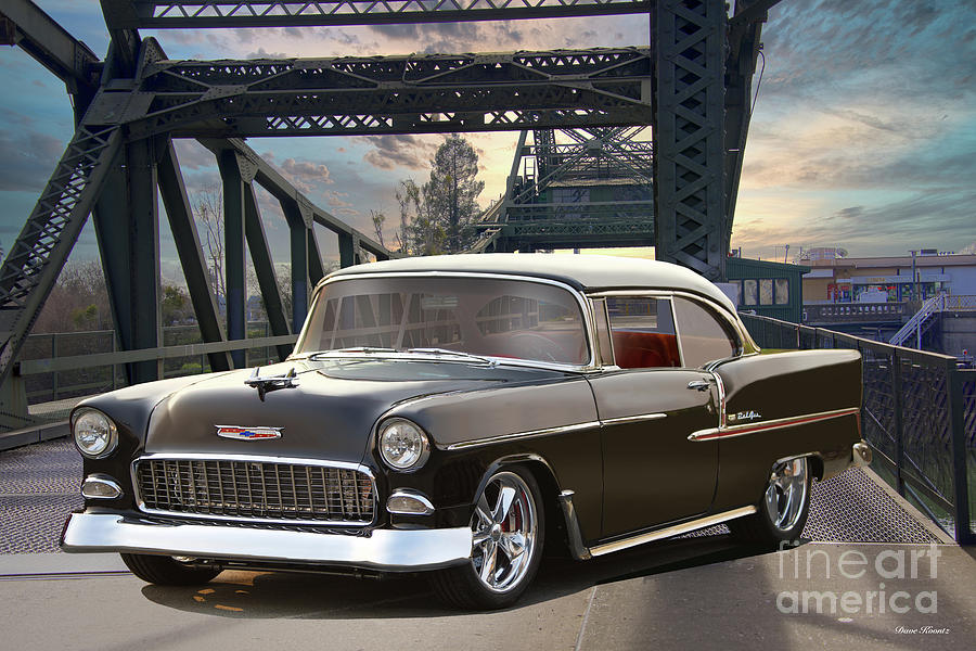 1955 Chevrolet Bel Air Photograph by Dave Koontz