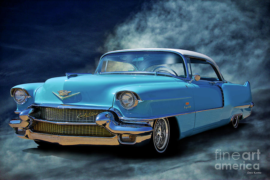 1956 Cadillac Coupe DeVille Photograph by Dave Koontz
