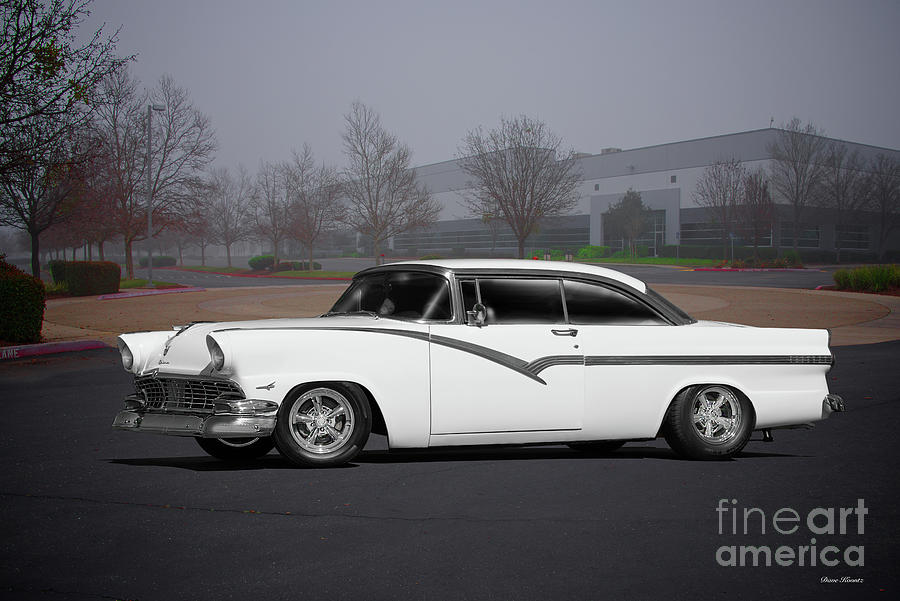 1956 Ford Fairlane Hardtop Photograph by Dave Koontz