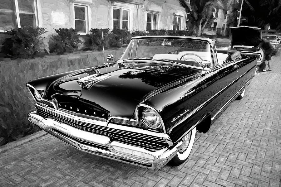 1956 Lincoln Premiere Convertible 129 Photograph by Rich Franco