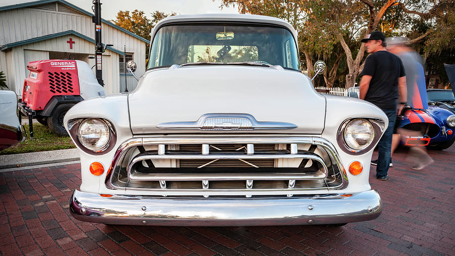 1957 Chevy Pick Up Truck 3100 Series X143 Photograph by Rich Franco