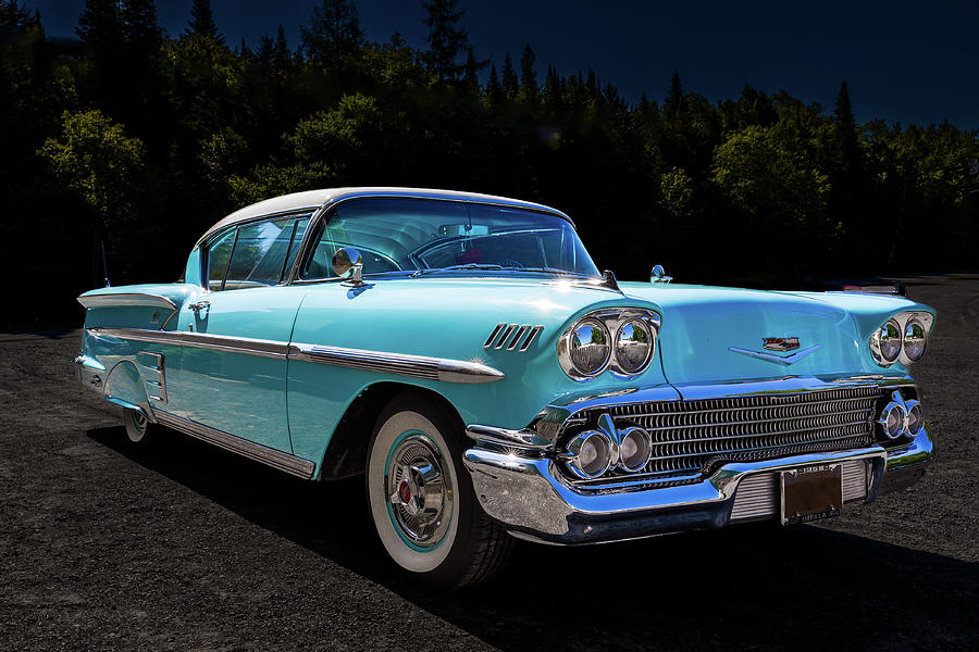 1958 Chevrolet Impala Photograph by David Patterson