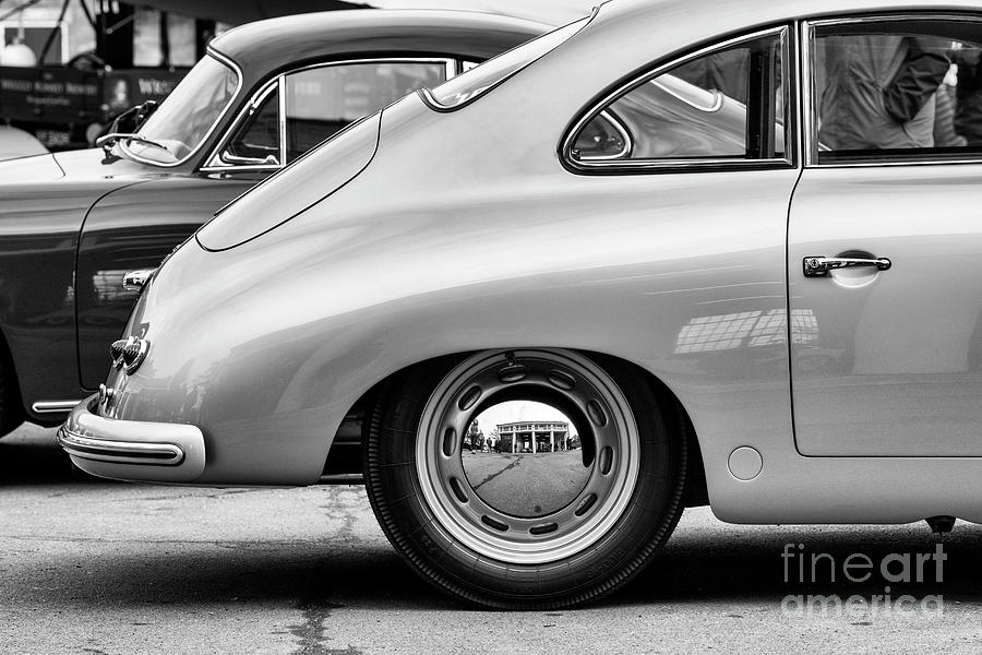 1954 Porsche 356 Monochrome Photograph by Tim Gainey