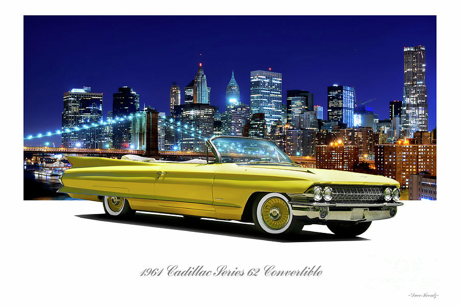 1961 cadillac series 62 convertible photograph by dave koontz pixels