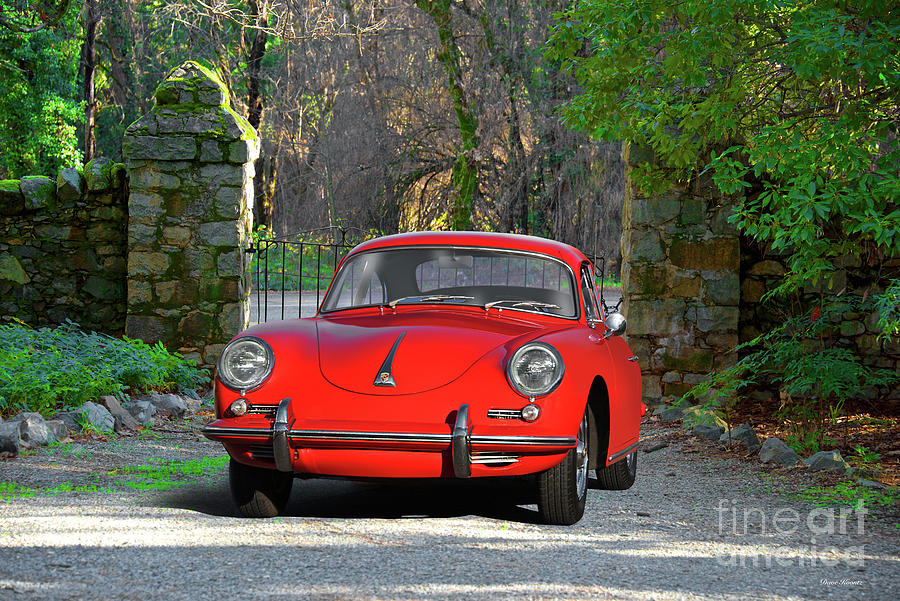 1961 Porsche 356 Coupe Photograph by Dave Koontz