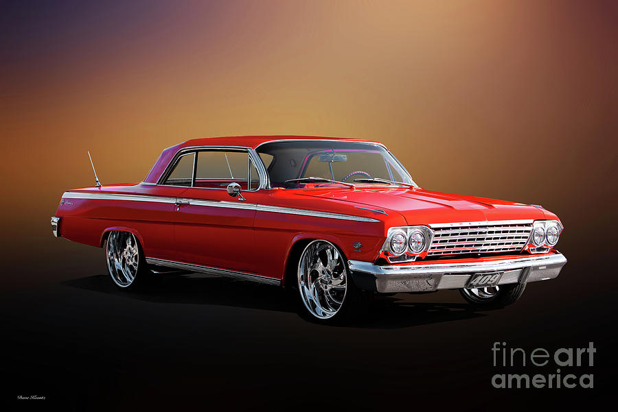 1962 Chevrolet Impala 409 Real Fine Photograph by Dave Koontz