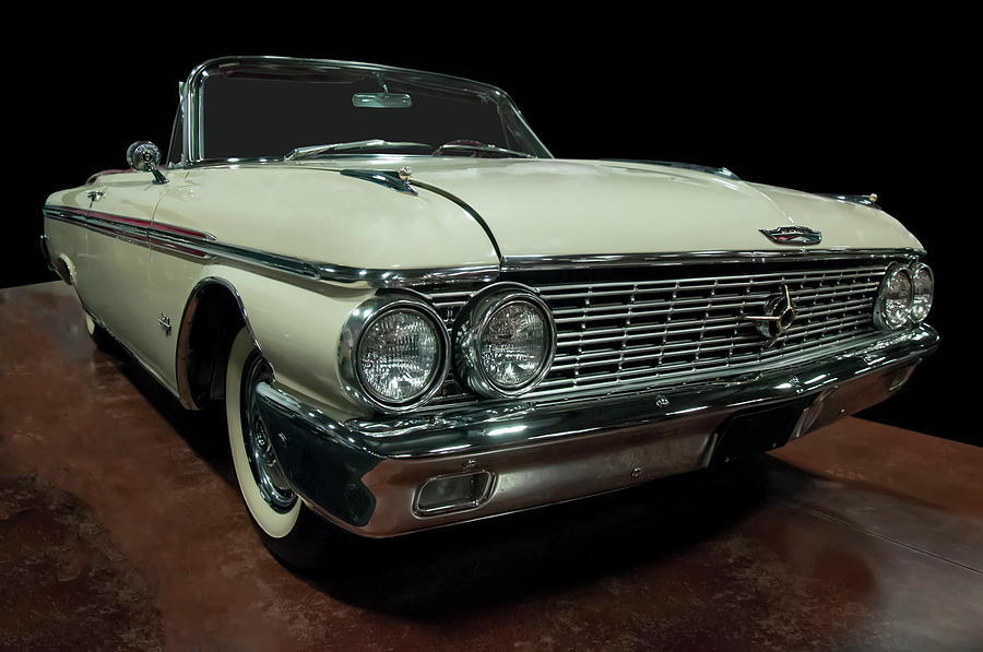 1962 Ford Galaxie Sunliner Convertible Photograph by Flees Photos