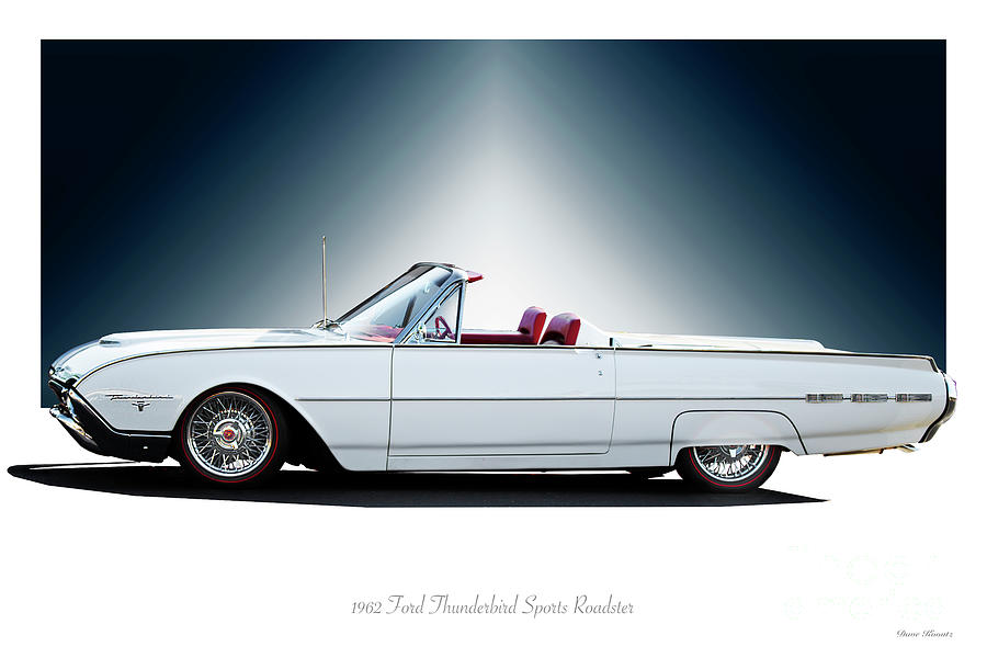 1962 Ford Thunderbird Sports Roadster Photograph by Dave Koontz