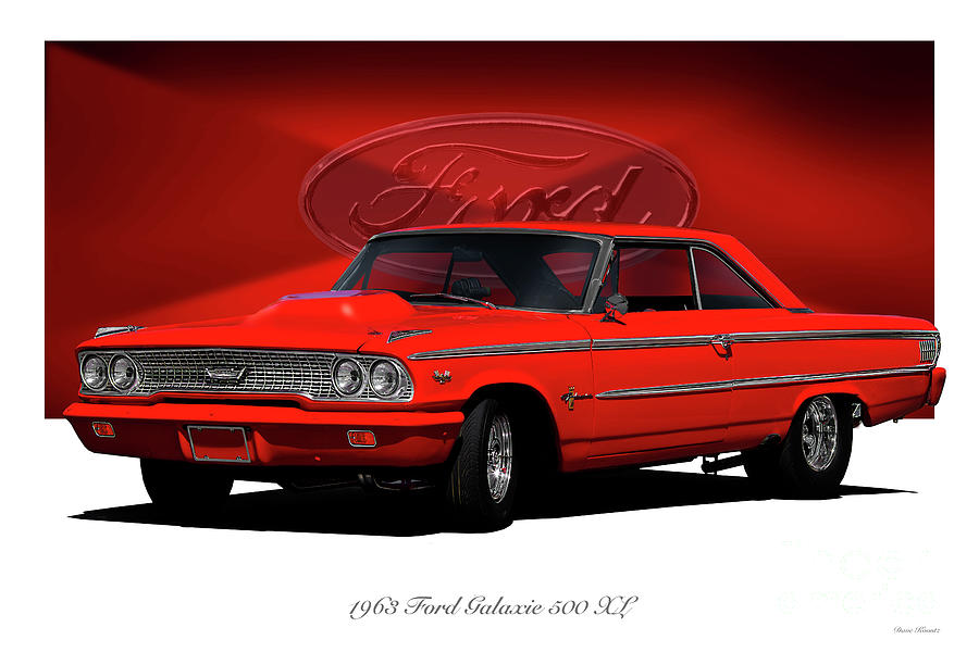 1963 Ford Galaxie 500 XL Photograph by Dave Koontz