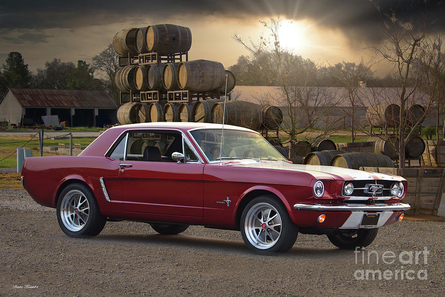 1965 Ford Mustang Coupe Photograph