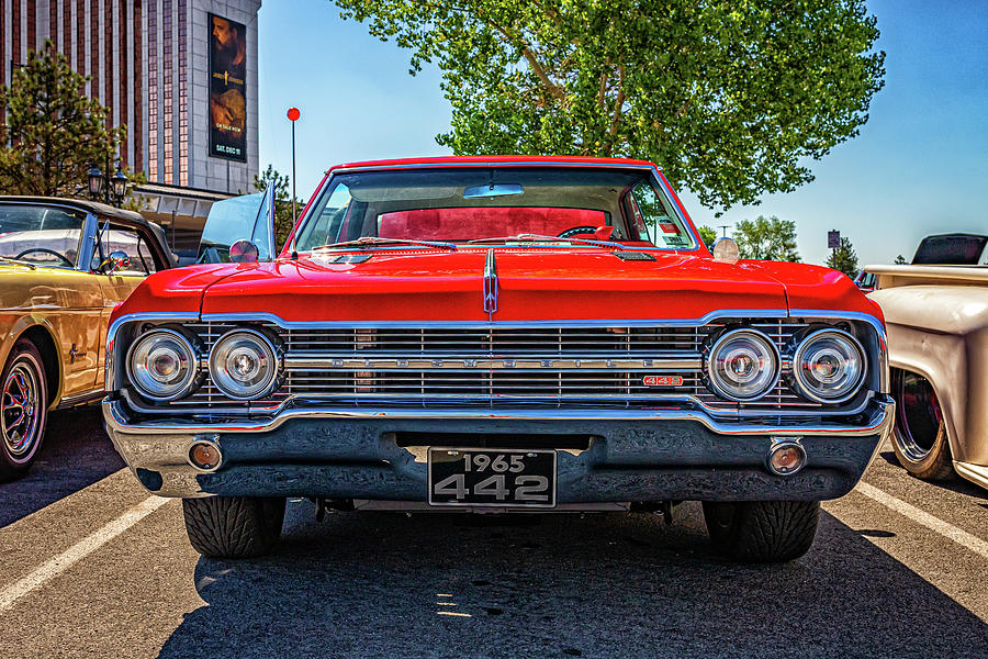 1965 Oldsmobile Cutlass 442 Hardtop Coupe Photograph by Gestalt Imagery Fine Art America