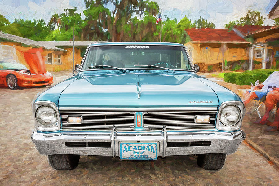 1967 Acadian Canso SD Sport Deluxe X107 Photograph by Rich Franco