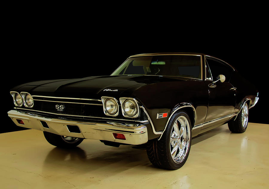 Vintage Automobiles Photograph - 1968 Chevy Chevelle SS 396 by Flees Photos