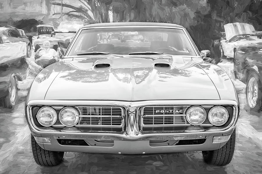 1968 Gold Pontiac Firebird 400 X116 Photograph by Rich Franco