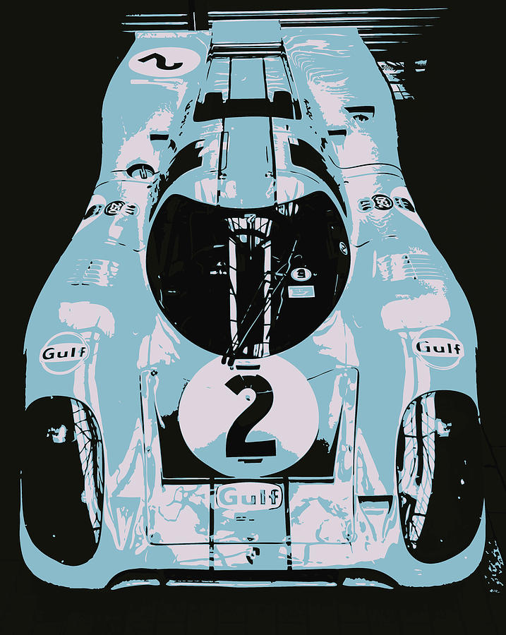 1969 Porsche 917K Le Mans Race Car Digital Art by Thespeedart 1969 Porsche 917K Le Mans Race Car Digital Art by Thespeedart