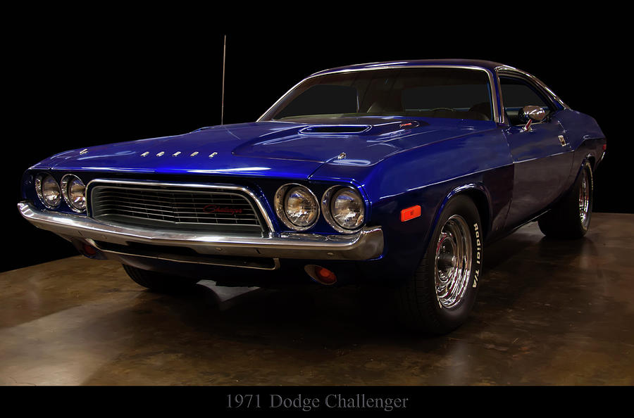 1971 Dodge Challenger Photograph by Flees Photos