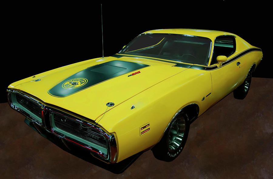 1971 Dodge Charger Superbee Photograph by Flees Photos