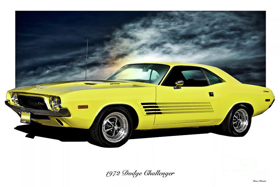 1972 Dodge Challenger Photograph by Dave Koontz