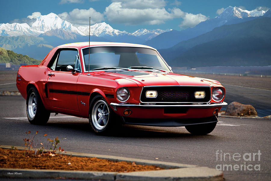 1972 Ford Mustang California Special Photograph