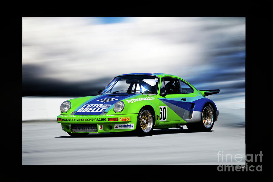 1974 Porsche 911 RSR Photograph by Dave Koontz