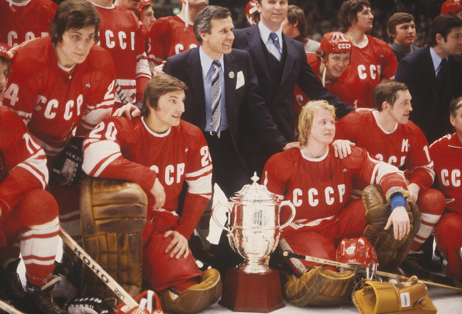 1979 Challenge Cup - USSR v NHL All Stars Photograph by Focus On Sport