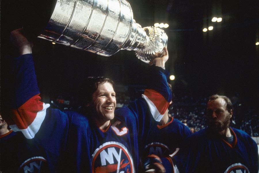 1982 Stanley Cup Finals - Game Four: New York Islanders v Vancouver Canucks Photograph by B Bennett