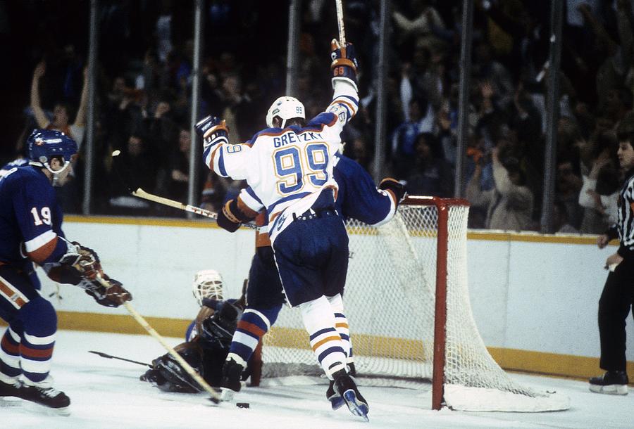 1984 Stanley Cup Finals: Edmonton Oilers v New York Islanders Photograph by Focus On Sport