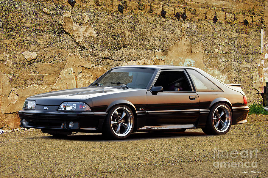1987 Ford Mustang 5.0 GT Photograph by Dave Koontz