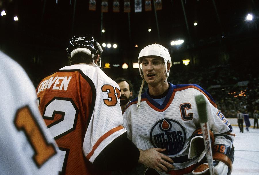 1987 Stanley Cup Finals - Game 7: Philadelphia Flyers v Edmonton Oilers Photograph by Focus On Sport