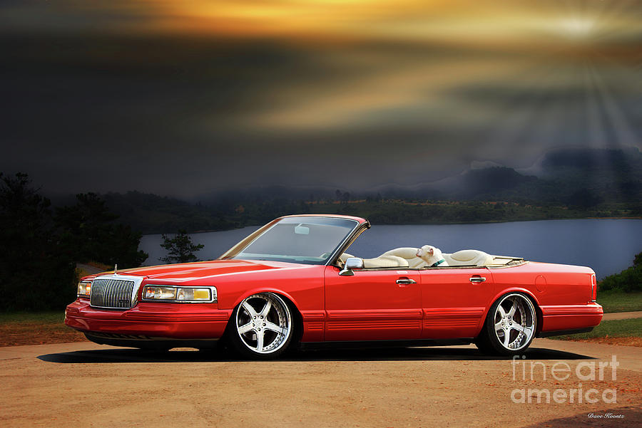 1990 Lincoln Custom Phaeton Photograph by Dave Koontz