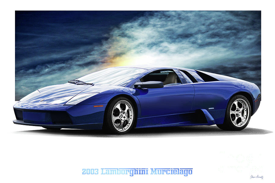 2003 Lamborghini Murcielago Photograph by Dave Koontz - Pixels