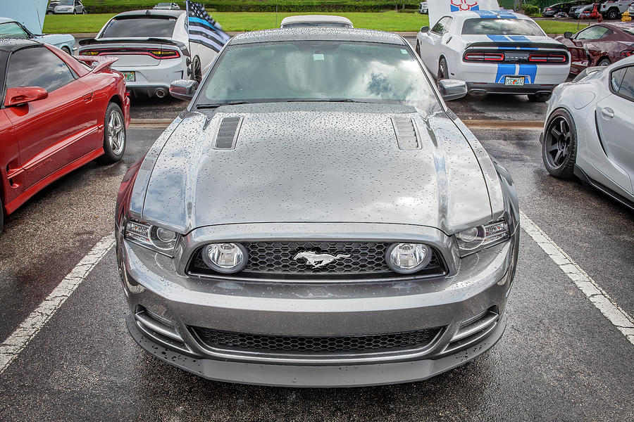 2013 Ford Mustang GT 5.0 X128 #1 Photograph by Rich Franco