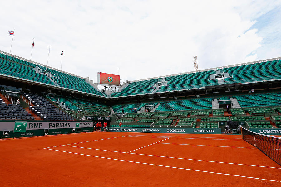 2015 French Open - Previews #1 Photograph by Julian Finney