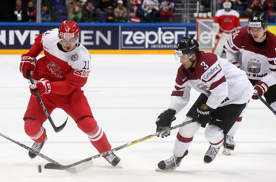 2016 IIHF Ice Hockey World Championship Group Stage: Denmark vs Latvia Photograph by Artyom Korotayev 2016 IIHF Ice Hockey World Championship Group Stage: Denmark vs Latvia Photograph by Artyom Korotayev