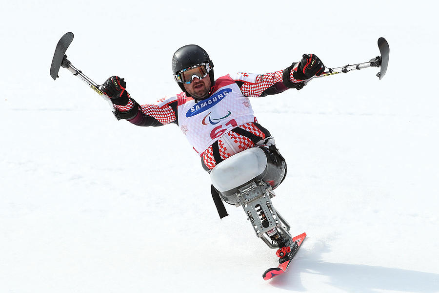 2018 Paralympic Winter Games - Day 8 #1 Photograph by Chung Sung-Jun