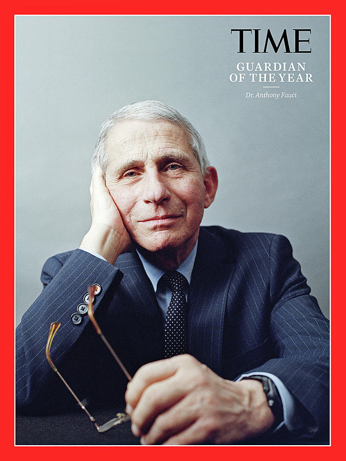 Doctor Photograph - 2020 Guardians of the Year - Dr. Anthony Fauci by Photograph by Jody Rogac for TIME