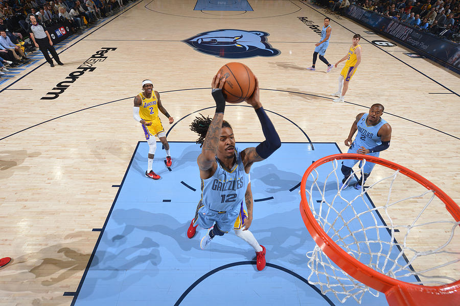 2023 NBA Playoffs - Los Angeles Lakers v Memphis Grizzlies Photograph by Jesse D. Garrabrant