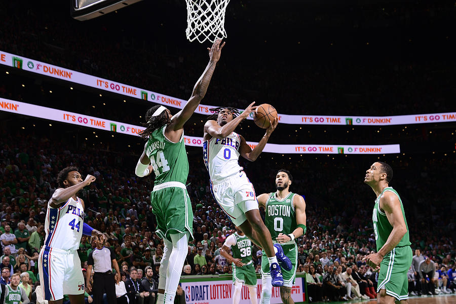 2023 NBA Playoffs - Philadelphia 76ers v Boston Celtics #1 Photograph by Brian Babineau