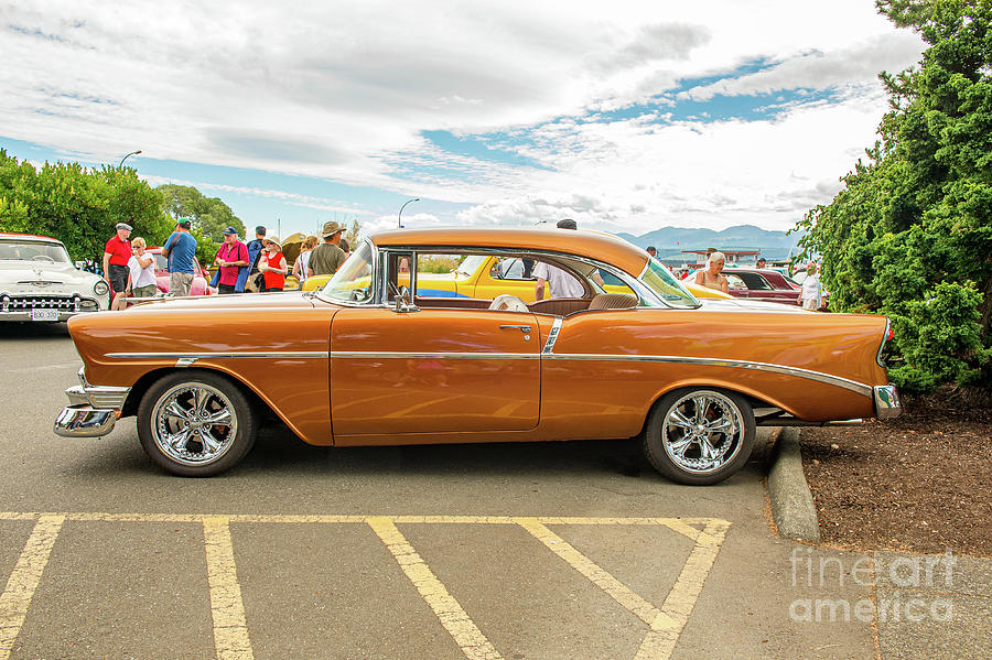 56 Chevrolet Photograph by Jim Hatch